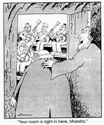 Tegning af Gary Larson